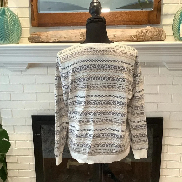 #41 Croft and Barrow Cardigan Sweater Size Medium - Picture 5 of 5